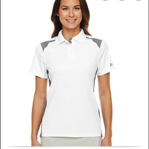 NWT Women’s Under Armour Color Block Polo Shirt